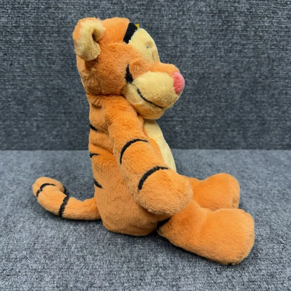 Disney Originals Steiff Tigger Winnie The Pooh Plush Stuffed Animal Orange